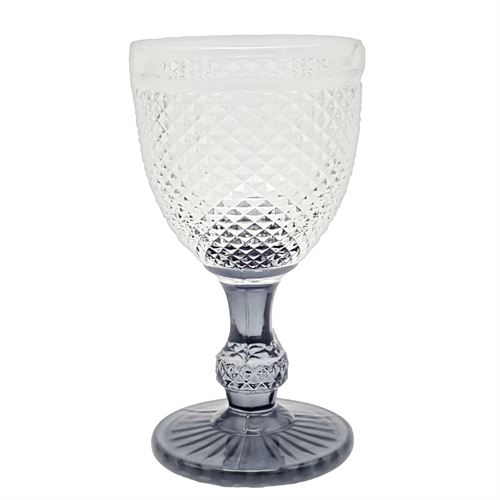 22605 COPO VIDRO TRANSPARENTE PE CINZA