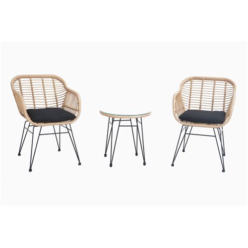 MESA E CADEIRAS JARDIM JG04-0162 (SET/3PCS)