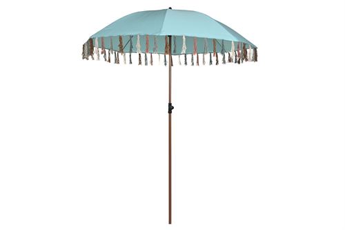 MB-200817 PARASOL POLIESTER ACO 180X180X190 FRANJAS