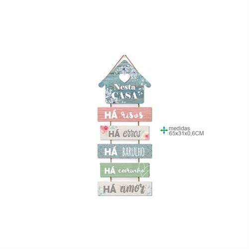 BD-74283 PLACA PAREDE MDF 65X31X0,6CM