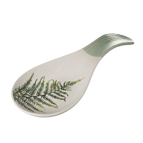 802390 SUPORTE COLHER CERAMICA PLANT STONEWARE 23X8.8X2.5