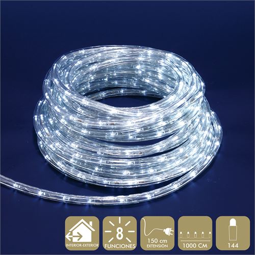 720422 MANGUEIRA 144LED BRANCO