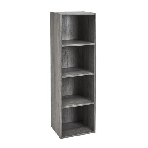 803499 ESTANTE 4 PRATELEIRAS CUBE MDF 30X24X106