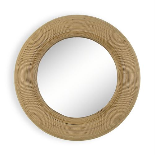 22600000 ESPELHO REDONDO BAMBU 60 cm.