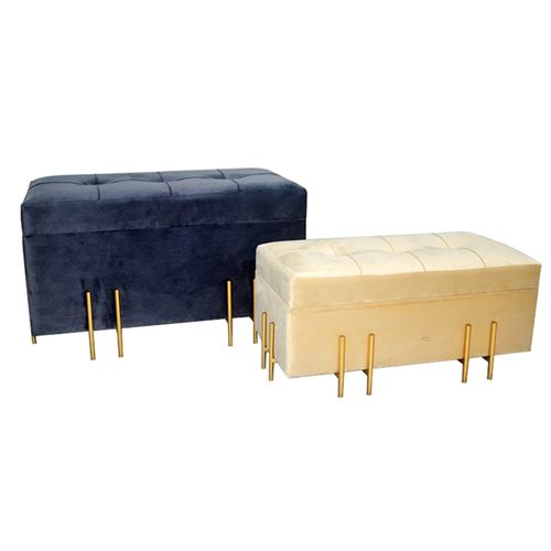 23562 SET 2 BANQUETAS 80X43X48-68X36X33