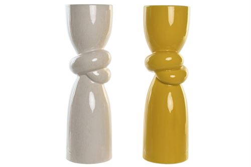 JR-204964 JARRA PORCELANA 13,5X13,5X44,5 13,5 NÓS 2 SORT