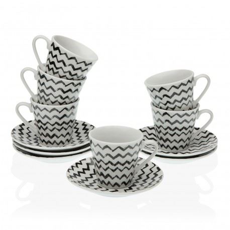 CHÁVENAS CAFÉ CERÂMICA SET6