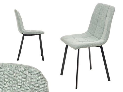 68629 CADEIRA TECIDO VERDE 53 x 45 x 89 cm.
