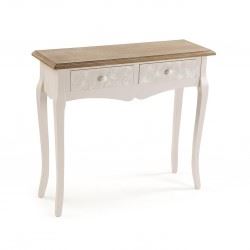 21000026 CONSOLA 2 GAVETAS TENNY  90X30X78CM