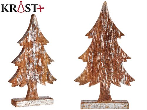 84578 ARVORE NATAL MADEIRA PRATA 38CM