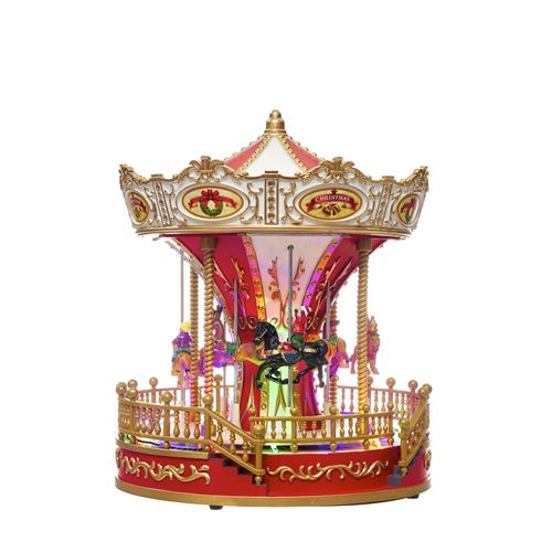 81516 NATAL - CARROSSEL COM MÚSICA E LEDS C 23,50 L 23,50 A 28,00
