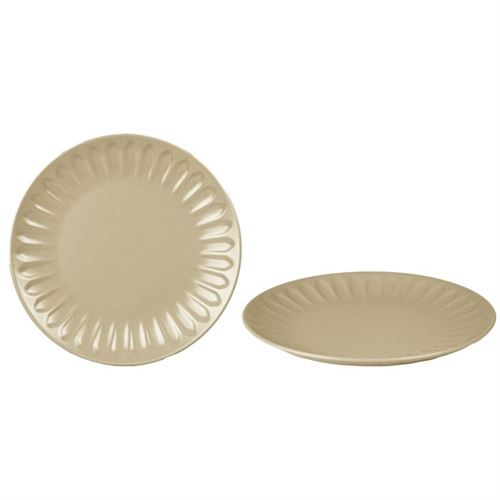 ASSIBA004 PRATO RASO 27CM BEJE GRES