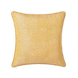 136193 ALMOFADA JACQUARD LOVING 20 AMARELO 45X45