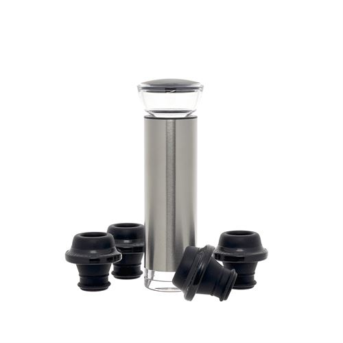 62092 BOMBA VACUO PARA VINHO COM 4 TAMPAS C 4,00 L 4,00 A 12,50