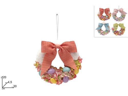 30778 COROA PORTA 20CM 4 SORT