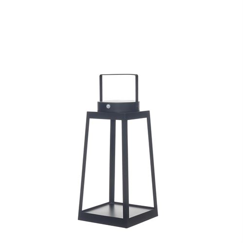 LANTERNA METAL RECARREGAVEL  C 17,50 L 17,50 A 35,00