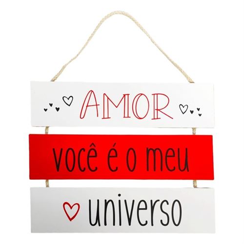9056 PLACA COM FRASE NAMORADOS 27X30X0,60CM