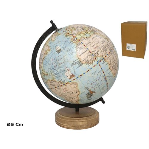 195667 GLOBO DE TERRA MARCO POLO 25CM