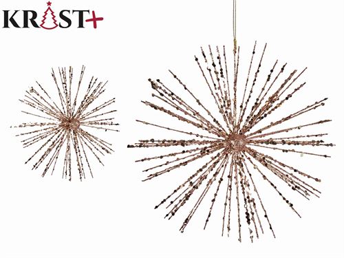 90205 ESTRELA PARA ARVORE BRONZE 23 x 23 x 5 cm.