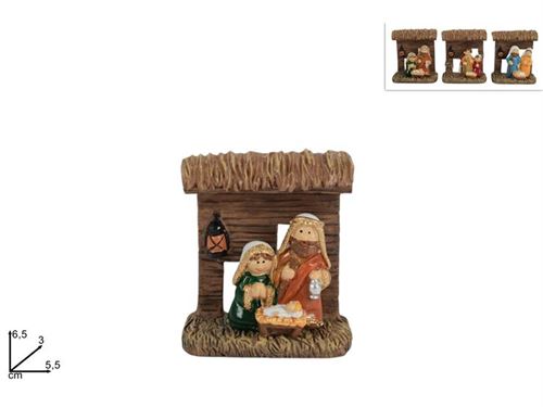 159072 PRESEPIO POLIRESINA 7CM