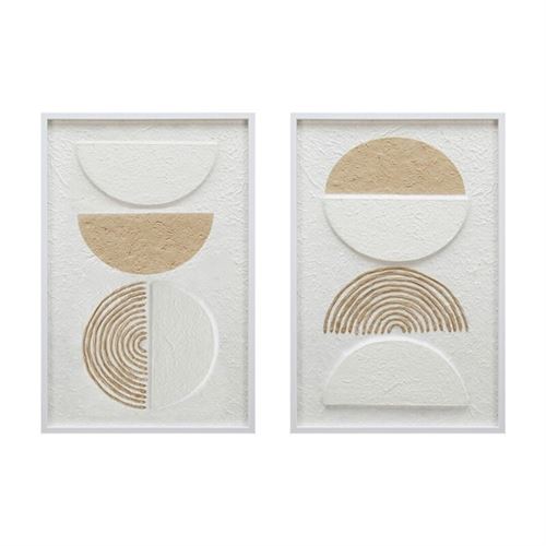 209326 QUADRO ROUND 40X60X2,2CM 2 ST.
