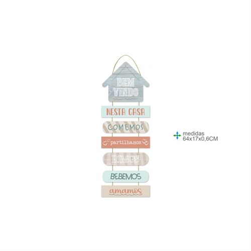 BD-77215 PLACA PAREDE MDF 64X17X0,6CM