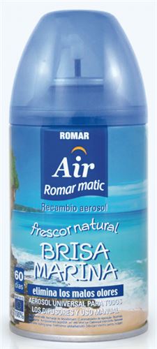 AMBIENTADOR SPRAY RECARGA BRISA MARINHA 250ML