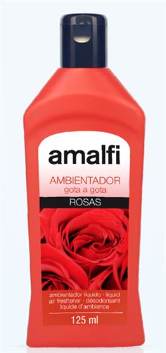 4429 AMALFI AMBIENTADOR GOTA A GOTA ROSAS 125ML
