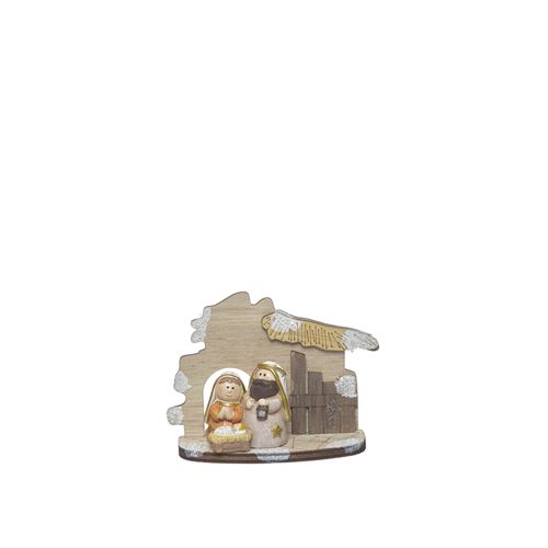 90230 PRESEPIO MINIATURA POLIRESINA C 9,10 L 3,10 A 6,70