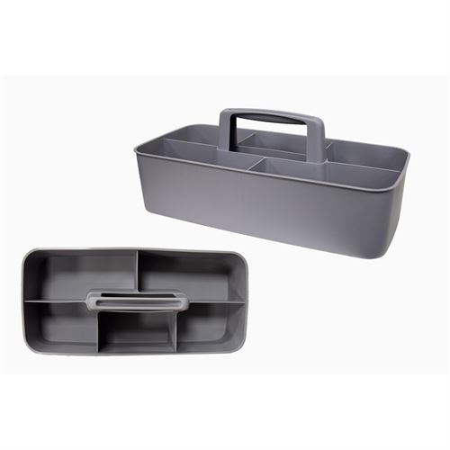 P231987842 ORGANIZADOR G-563 CINZA C/PEGA 32.6x16x13cm