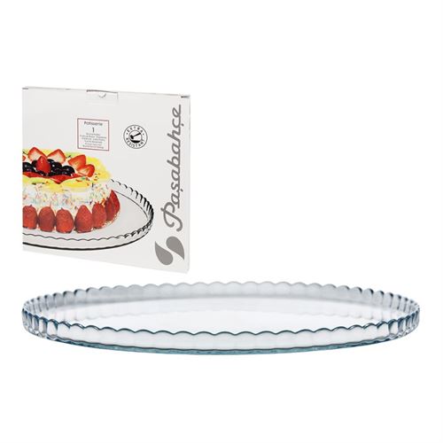 PRATO BOLO VIDRO PATISSERIE 32CM