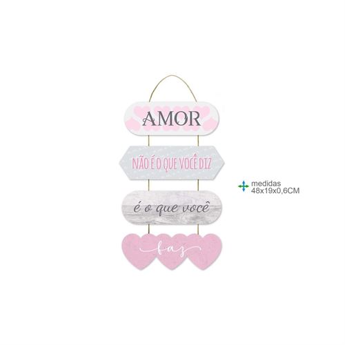 BD-77210 PLACA PAREDE MDF 48X19X0,6CM