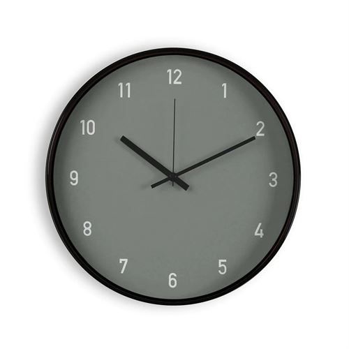 22490009 RELOGIO PAREDE CINZA 30CM