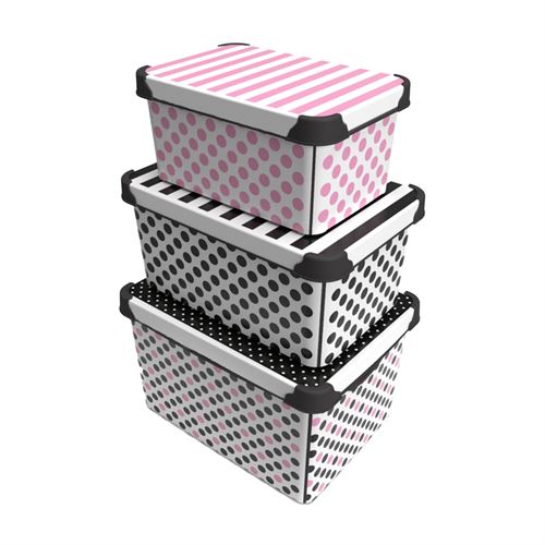 24111 CAIXAS ARRUMAÇÃO PLASTICO ( 22 10 5LTS ) - SET.3