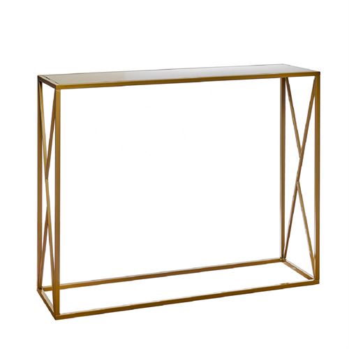 96673 CONSOLA - OTTO DOURADO C 100,00 L 30,00 A 80,00