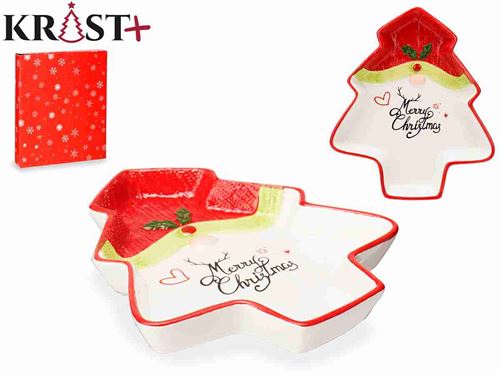 79381 PRATO PAI NATAL ARVORE 20X23CM