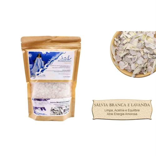 SAL c/ Ervas S. Branca/Lavanda 500gr