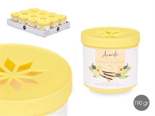 71212 AMBINENTADOR BOLA GEL 190GR BAUNILHA