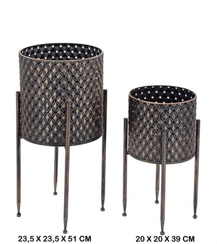 09-IT-02 FLOREIRA METAL BRONZE SET2