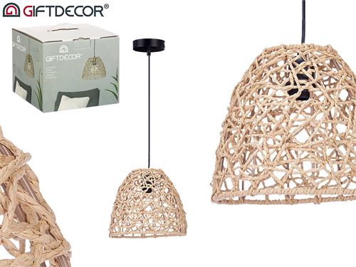 93282 CANDEEIRO FIBRA 25X21CM