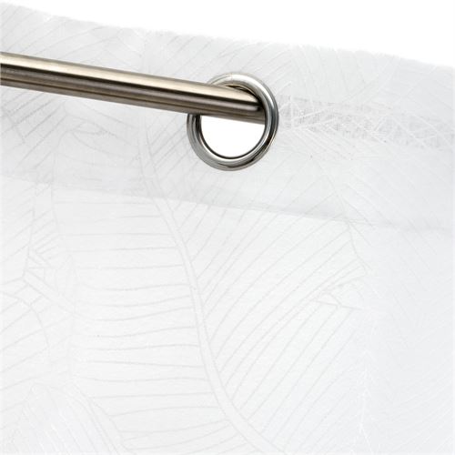 805897 CORTINADO DOLLY IMPRESSO BIRCH BRANCO 140 X 260 CM