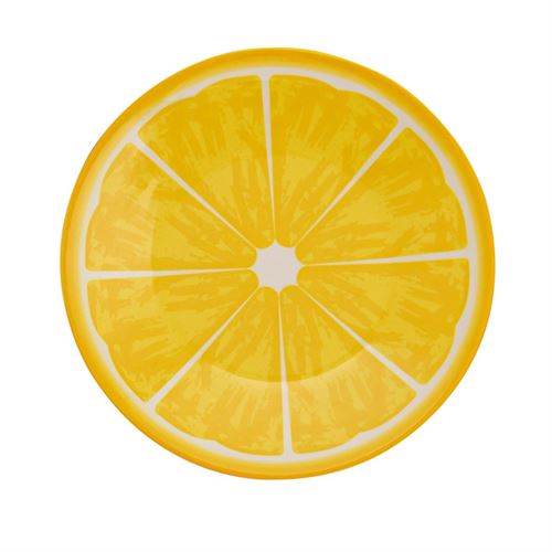 8074018 PRATO CERAMICA LIMAO 21,5X2,8CM