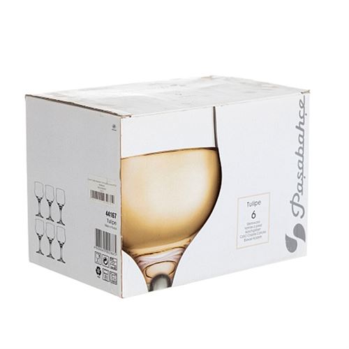 118948 COPOS TULIPE 200ML 44167/1017509 CONJ.6 VIDRO