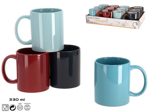 CANECA 300ML CORES SORTIDAS