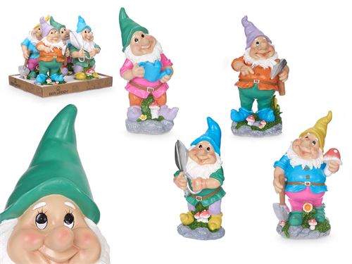 63268 FIGURA ANAO BENVINDO 4SORTIDO 40CM