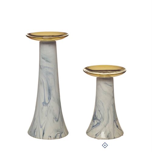28661 CERÂMICA DECORATIVA - CASTIÇAL C 12,50 L 12,50 A 20,00