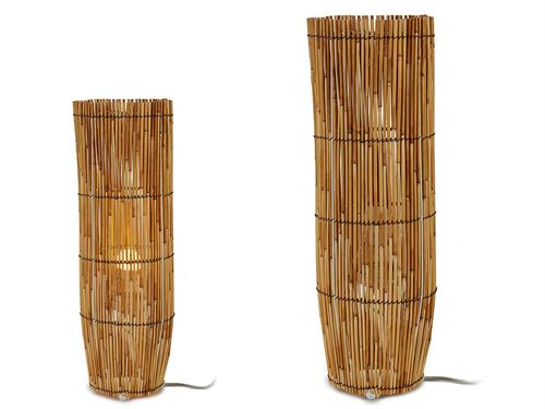 50034 CANDEEIRO CANA REDONDO PEQUENO 18X53CM