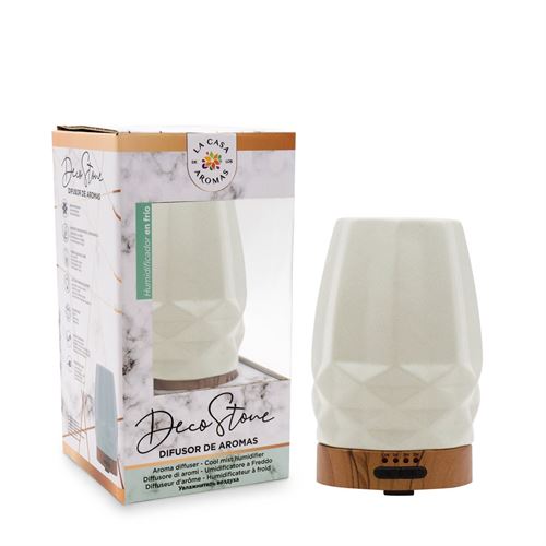 DIFUSOR DECO STONE WHITE PL/CERÂMICA 80ML