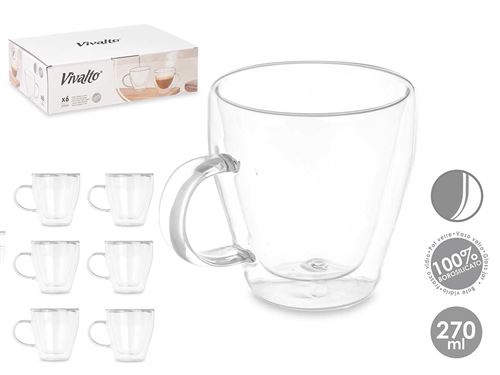 85373 CANECA BOROSILICATO 270 ML