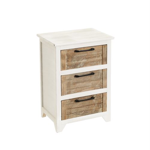 801375 MÓVEL 3 GAVETAS VENET PAULONIA 40 X 28,50 X 57 CM